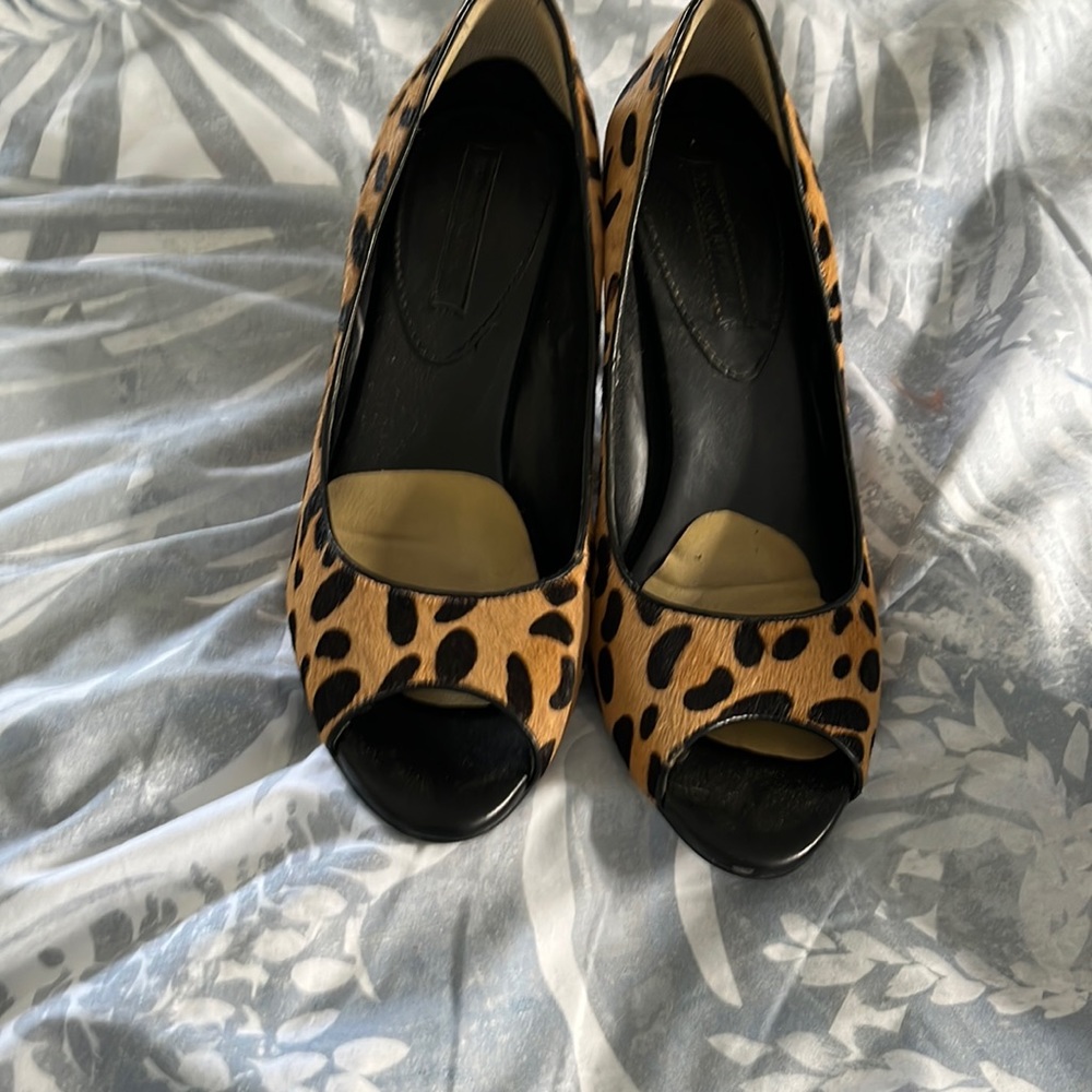Leopard print shoes